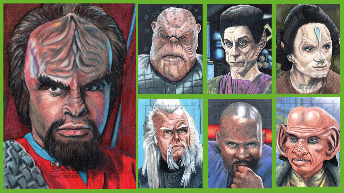 Star Trek Sketch cards