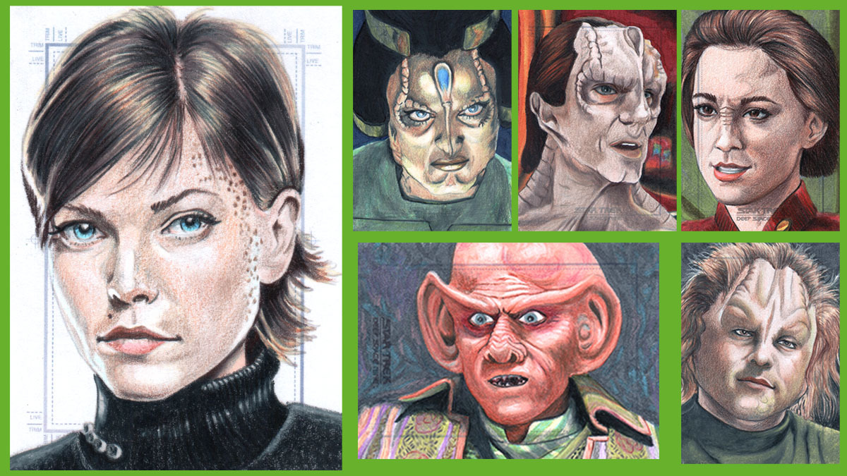 Star Trek Sketch cards