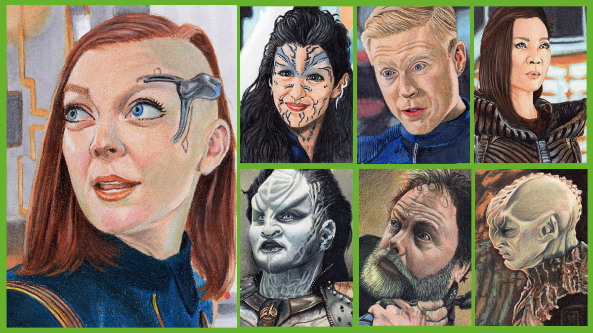 Star Trek Sketch cards